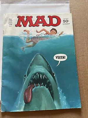 Mad Magazine #180 Jaws Movie Jan 1976 Very Good Shipping Included • $34.90