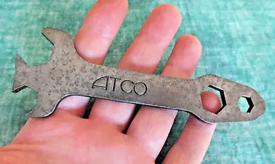 Vintage Atco  Lawnmower Multi Spanner  Also Fits Qualcast + Other Makes  Tool • £12