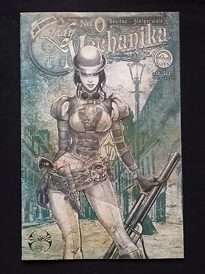 Rare Lady Mechanika #0 3rd Printing Variant Joe Benitez Aspen Low Print Run VF • $24