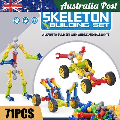 STEM Building Toys For 3-6 Year Old Boys Learning Toy Kit For 3 4 5 6 Kids Boy • $29.89