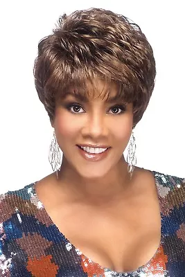 Amy - Vivica A Fox Synthetic Pure Stretch Cap Wig Short Pixie Cut • $23.71