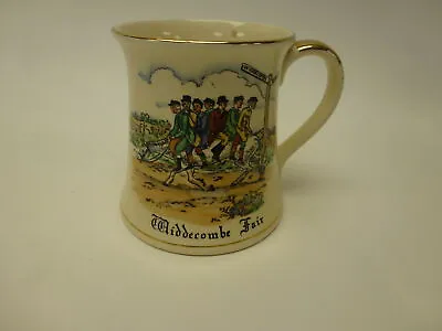 Vintage Widdecombe Fair Musical Tankard By Devon Fieldings. • £9.99