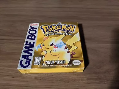 CIB Gameboy Pokemon Yellow 1st Print Tested • $472.54