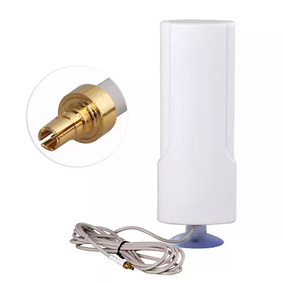 4G LTE Antenna 25dBi CRC9 Plug Signal Amplifier For Huawei E3272 ZTE Usb Modem • £25.15