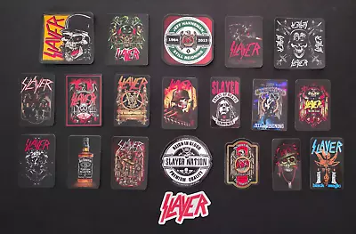 Slayer Stickers Heavy Metal Jeff Hanneman Decals Slayer Nation Metal Heads • $4