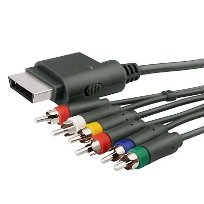 HD TV Component Composite Audio Video AV Cable Cord For Microsoft Xbox 360 • $9.99
