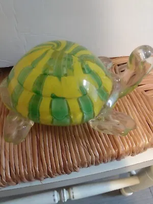 Murano Glass Sea Turtle Decor • $15
