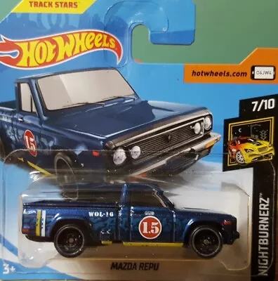 Hot Wheels Mazda Repu Pickup Truck 1:64 Scale New 2018 Short Card  • $6.99