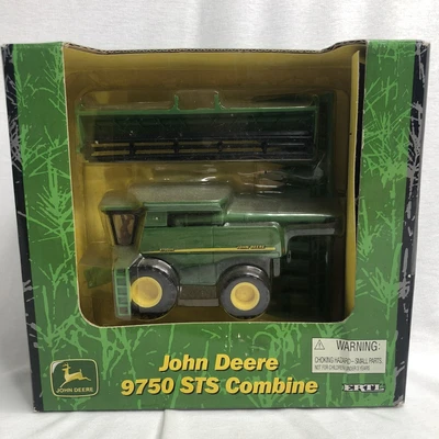 $40 • Buy John Deere 9750 STS Combine With Corn & Grain Head By Ertl 1/64 Scale