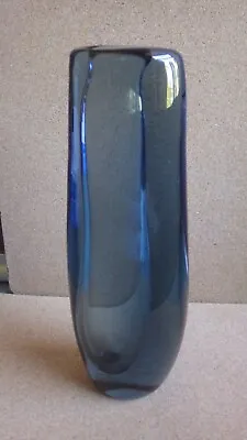 Large Vintage Vicke Lindstrand Kosta Art Glass Vase #1608 1950's Sweden • $350