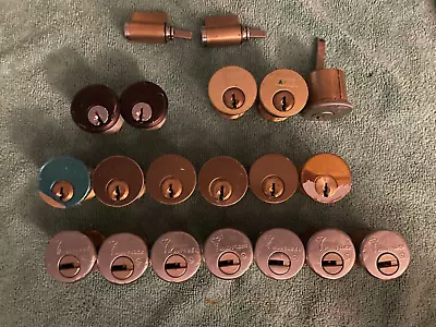 MUL T LockMARKSUS LOCK Mics. Cylinders NO KEY Used Lot Of 20 • $50