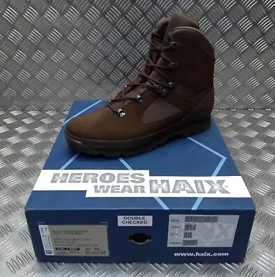 Haix Desert Boots Combat High Liability Full Army Spec Footwear UK 12M - NEW • $129.32