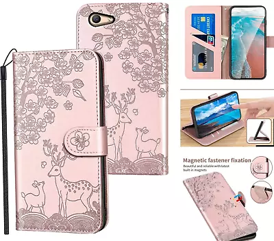 Oppo A59 F1s Embossed Pu Leather Wallet Case Deer • $7.50