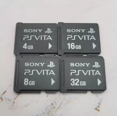 Sony PS Vita Memory Card Official Playstation 64GB 32GB 16GB 8GB 4GB US SELLER • $99.90