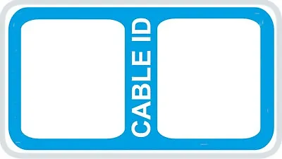 £2.99 • Buy 65x Cable Labels 7 Different Colours Self Adhesive Sticky Identification Labels 
