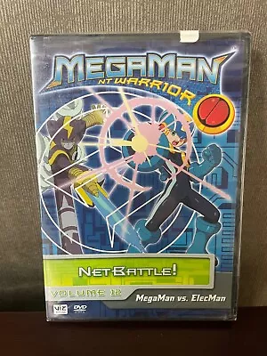 Megaman: NT Warrior - Vol. 12: NetBattle (DVD 2007 Dubbed) New Factory Sealed • $29.95