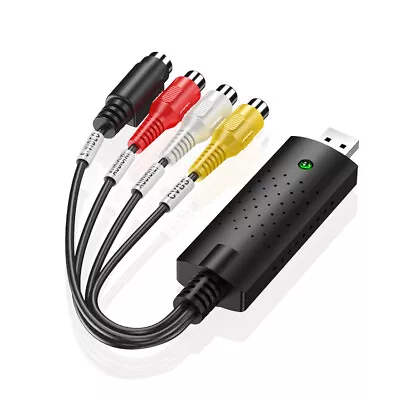$4.78 • Buy Easycap USB 2.0 Easy Cap Video TV DVD VHS DVR Capture Card Video Capture Device