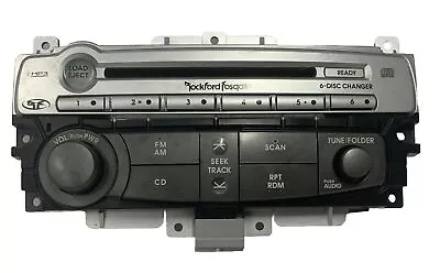 06-08 Mitsubishi Eclipse Radio  6 Disc CD Player Faceplate Control Panel  • $84.99