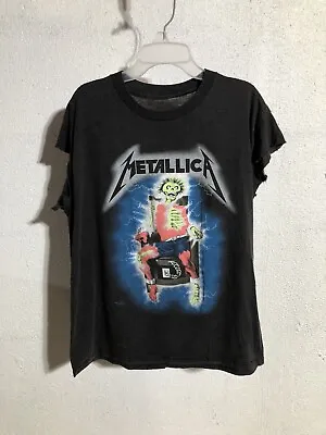 Vintage 1985 Metallica Kill Em All T Shirt L Thrash Metal Slayer Anthrax 80s • $120