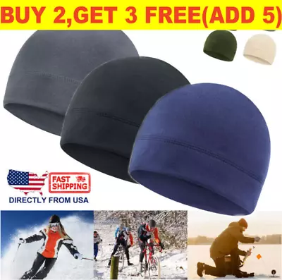 Tactical Warm Winter Fleece Watch Cap Military Beanie Skull Hat For Men Women ! • $7.69