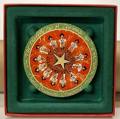 P. Buckley Moss 12 Days Of Christmas TWELVE DRUMMERS DRUMMING L.E. Ornament  • $13