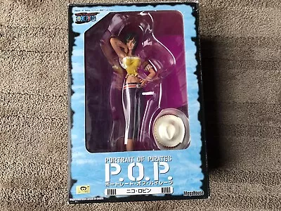 Portrait Of Pirates P.o.p. One Piece Nico Robin  Figure  Megahouse 2004 • $110