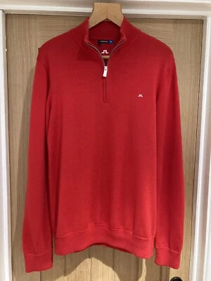 £31 • Buy Men’s J.Lindeberg Mid Layer Kian Tour Merino Golf Jumper Zip Top RRP £150 Large