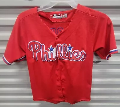 Majestic Philadelphia Phillies Harper Jersey Size Youth Medium • $25