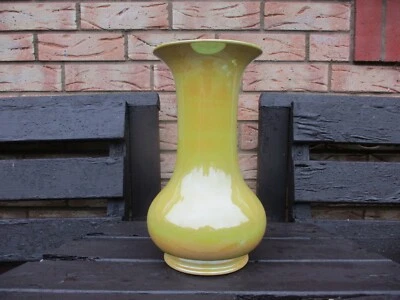 £40 • Buy Moorcroft   Pottery  Early Burslem   Large  Yellow Luster Vase  .small Hairline