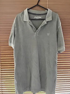 Men’s Jack And Jones Polo Shirt Slim Fit Size Large X2 • £1.20