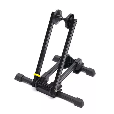 Bike Floor Parking Storage Stand Foldable Wheel Holder For 24-27  Road Mountain  • $23.01