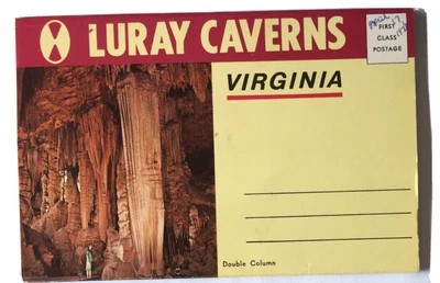 $3.50 • Buy Virginia VA Luray Caverns Vintage Postcard Booklets
