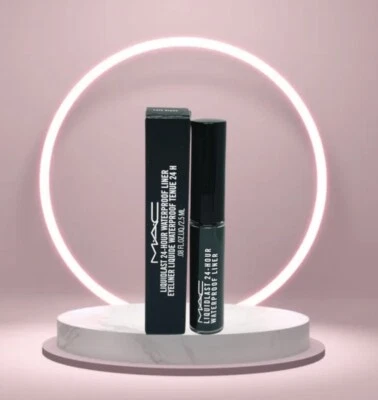 $18.50 • Buy MAC Liquidlast 24 Hour Waterproof Liner LATE NIGHT Eyeliner FULL Sz .08 Oz NIB