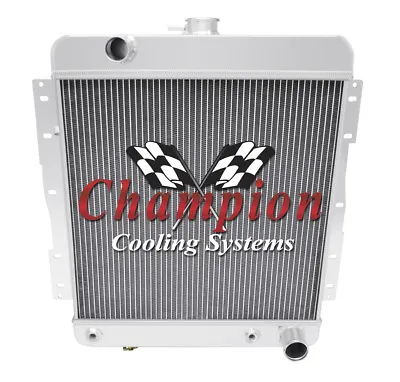 3 Row Aluminum Champion Radiator For 1958 Chevrolet Bel Air V8 Engine #CC1661 • $244.63