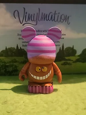 DISNEY Vinylmation 3  Park Set 1 Romantic Treats Chocolate Cheshire Cat  • $49.99