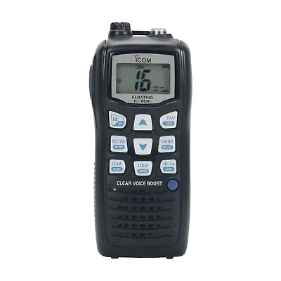 Icom IC-M36  Handheld VHF Marine 2-Way Radio -  Waterproof And Floats • £159