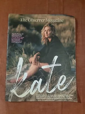 Observer Magazine: Kate Winslet 21/02/21 • £2