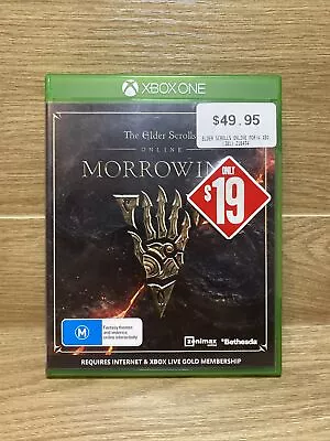 The Elder Scrolls Morrowind Online Microsoft Xbox One • $5