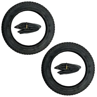 2x Tires + Tube 90G 12.5x1.75x2.25   Stroller Bike Puky Scooter 47-203 • £33.18