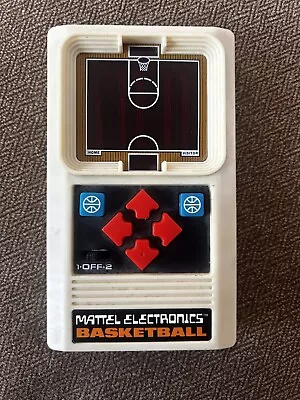 1978 Classic Basketball Handheld Video Game Mattel Electronics Vintage Tested • $29.99