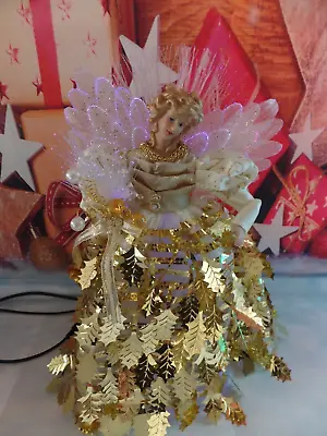 £34 • Buy Large 35cm Fibre Optic Angel Christmas Decoration.