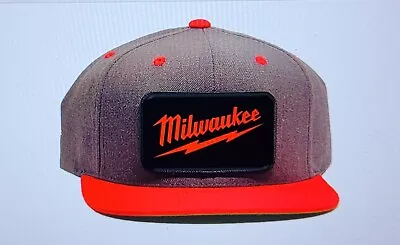 Milwaukee Tool HatRemoveable Metal PatchDecky Flat Bill Snapback  • $29.99