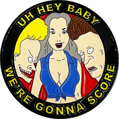 DL13-001 BANG MILFS Challenge Coin Not Thin Blue Line Or Police Just A Funny Jok • $19.99