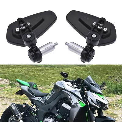 7/8  Motorcycle Bar End Mirrors For Kawasaki Z1000 Z900 Z650 Ninja ZX10R ZX6R US • $27.40