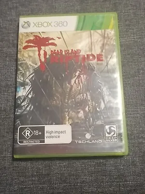 Dead Island Riptide Xbox 360 - USED - WITH MANUAL - GOOD CONDITION • $5.80