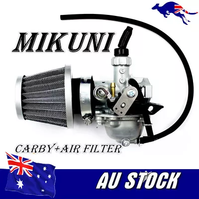 19mm MIKUNI Racing Carby 50cc 70cc 90cc 110cc 125CC TRAIL PIT DIRT BIKE ATV QUAD • $330.53