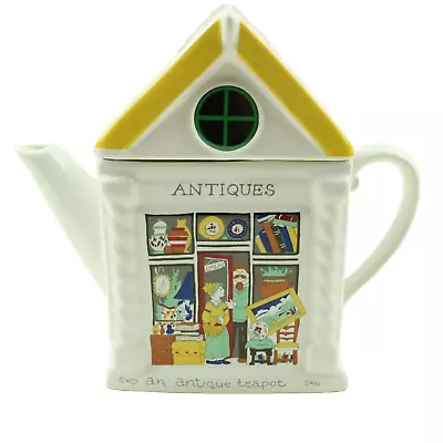 Wade Novelty Teapot English Life 'Antiques' By Barry Smith & Barbara Wootton • £5.95