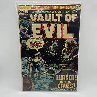 VAULT OF EVIL #10 (Marvel Comics 1974) Bronze Age Horror • $10.50