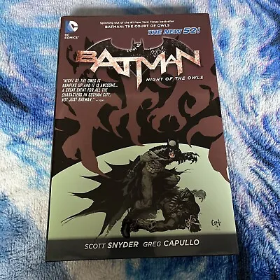 Batman: Night Of The Owls (The New 52) By Various Hardback Book! • $10