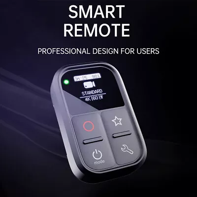 OLED Screen Bluetooth Smart Remote Control 80M For GoPro Hero F6G2 • $42.29